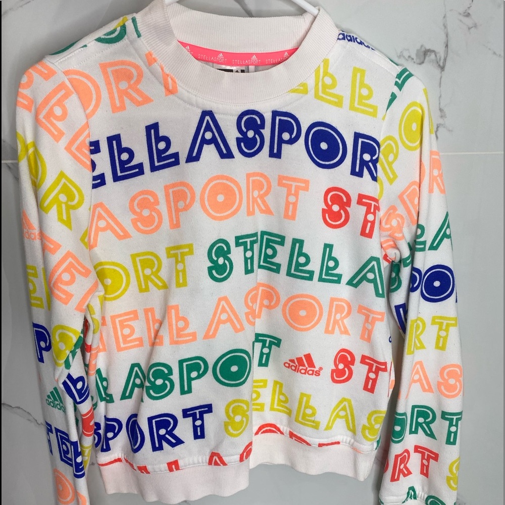 adidas cropped sweater